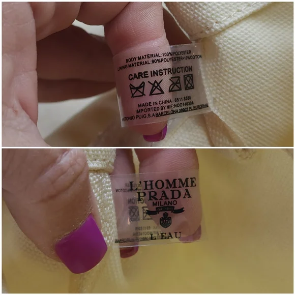 NIB Prada Canvas Tote - Various Colors Available - Picture 7 of 16